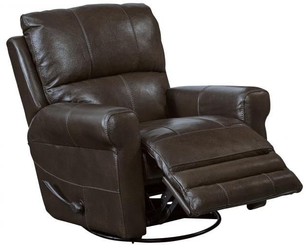 Catnapper Hoffner Power Lay Flat Recliner-Chocolate