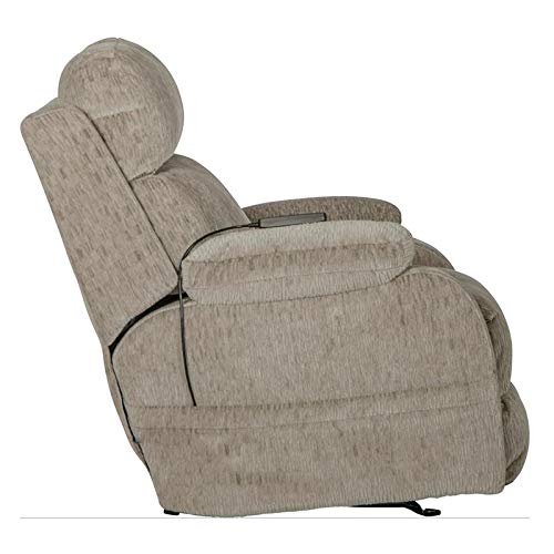 Catnapper Refresher Power Headrest Power Rocker Recliner w/CR3 Heat/Massage/Lumbar-Cloud