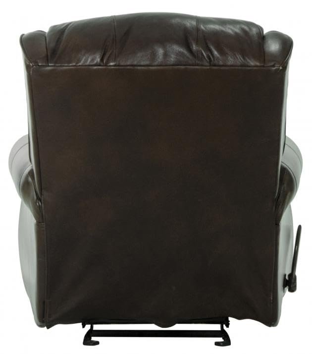 Catnapper Duncan Power Deluxe Lay Flat Recliner-Chocolate