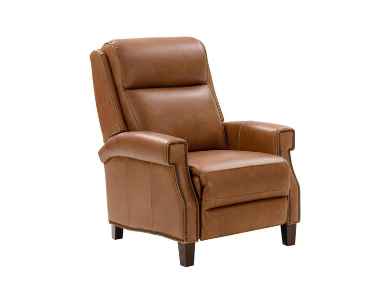 BarcaLounger Byron Big & Tall Power Recliner-Chaps-Saddle