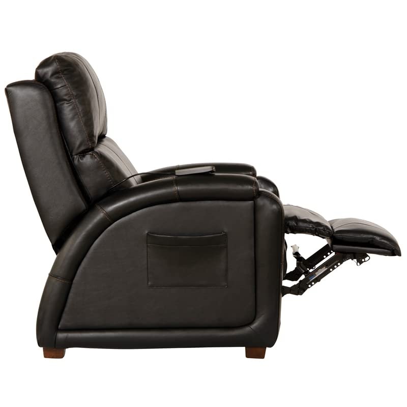 Catnapper Reliever Power Headrest Power Lay Flat Recliner w/CR3 Heat/Massage/Lumbar/Zero Gravity-Black