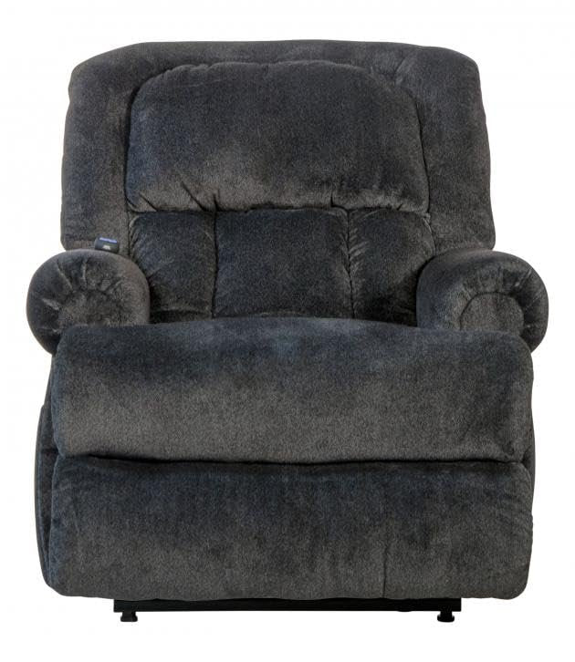 Catnapper Power Lift Full Lay Flat Chaise Recliner w/Dual Motor Comfort Function-Midnight