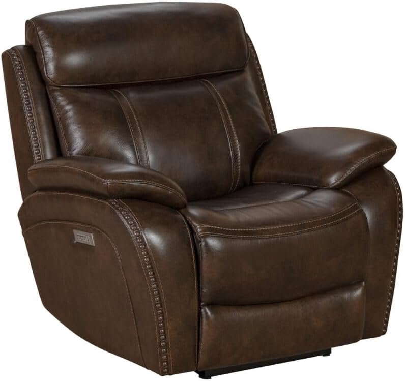 Barcalounger Sandover Power Recliner - Tri-Tone Chocolate