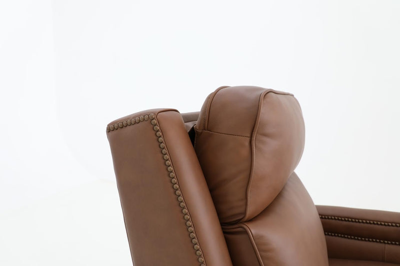 BarcaLounger Smithfield Big Tall Power Recliner-Dobbs-Saddle