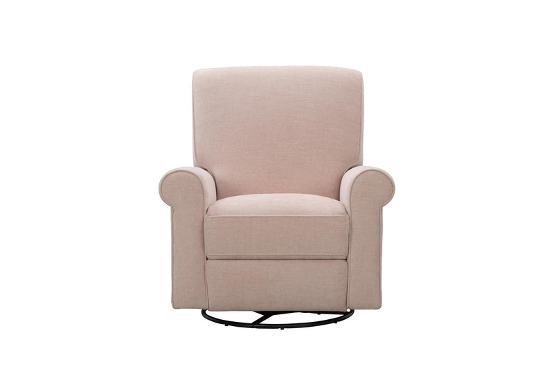 BarcaLounger Tegan Power Swivel Glider Recliner-Marci-Pink