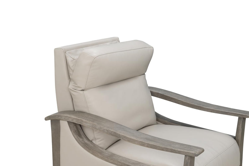 BarcaLounger Woodmark Power Rocker Recliner-Cason-Putty