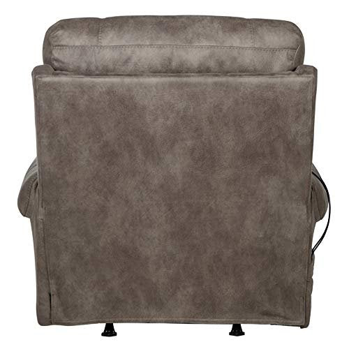 Catnapper Recharger Power Headrest Power Rocker Recliner w/CR3 Heat/Massage/Lumbar-Charcoal