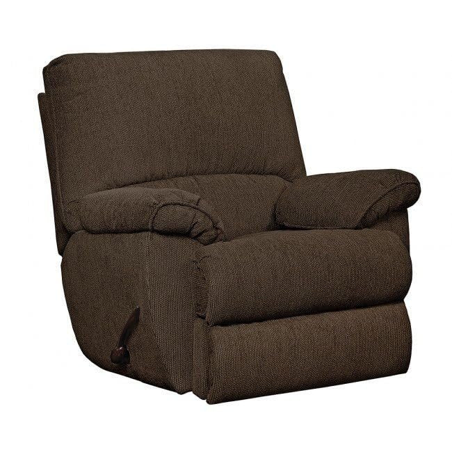 Catnapper Elliott Sectional Glider Recliner-Chocolate