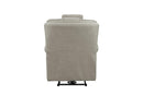 BarcaLounger Everly Power Recliner-Linen-Gray