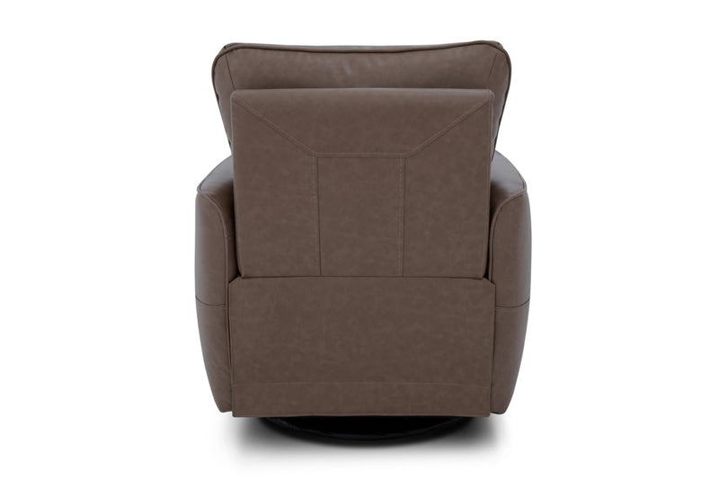 BarcaLounger Maple Power Swivel Glider Recliner