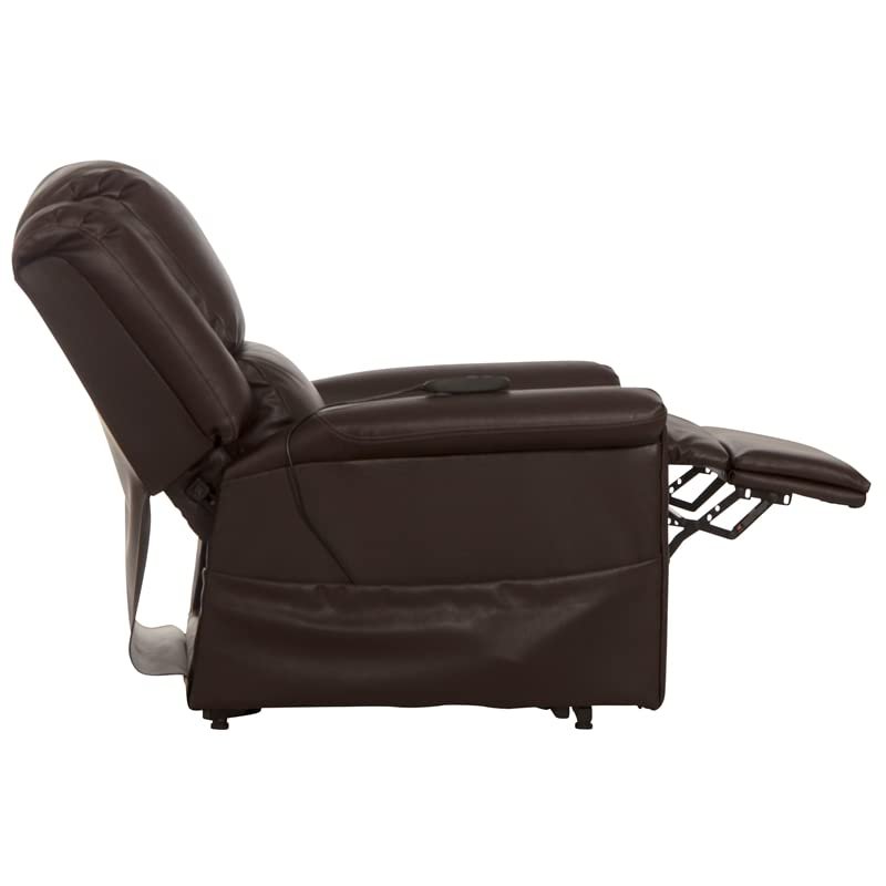 Catnapper Elsie Power Lift Lay Flat Recliner - Hospital Grade PU-Chocolate