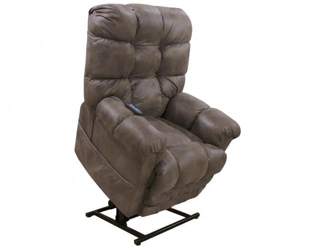 Catnapper Oliver Power Lift Recliner w/Dual Motor & Extended Ottoman-Dusk