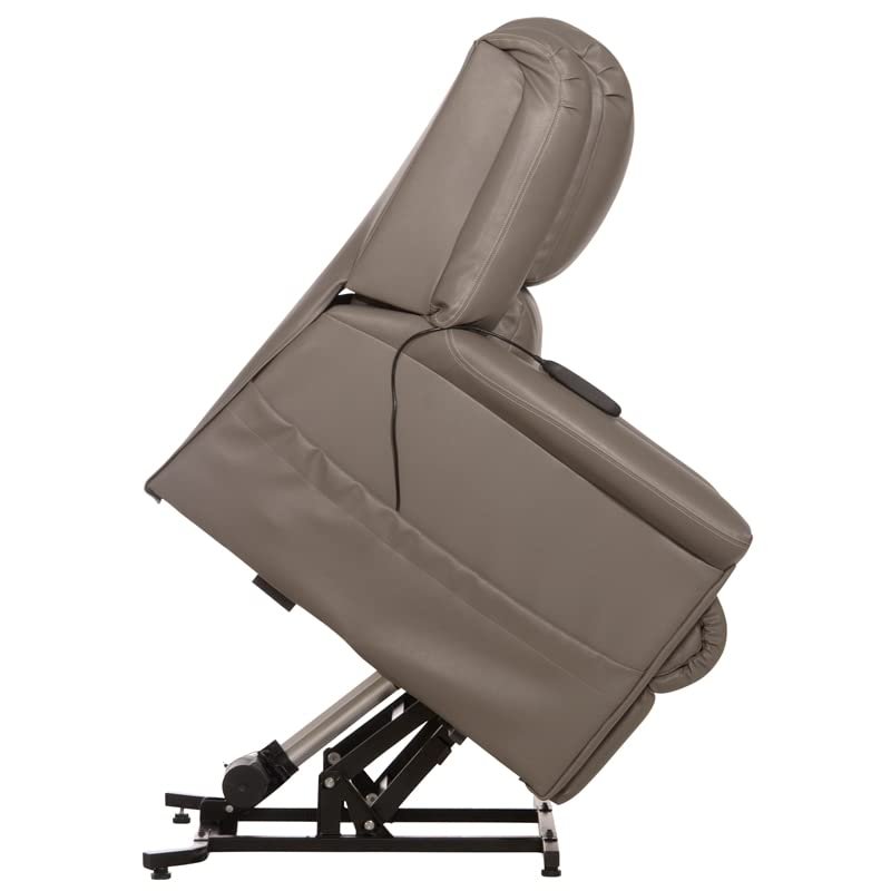 Catnapper Elsie Power Lift Lay Flat Recliner - Hospital Grade PU-Dove