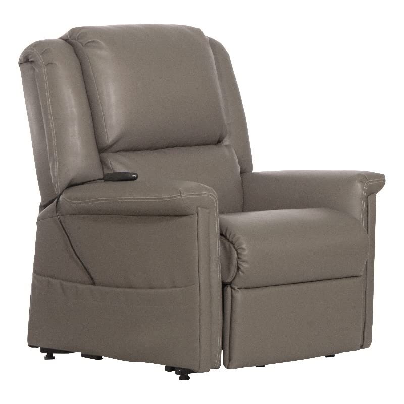 Catnapper Elsie Power Lift Lay Flat Recliner - Hospital Grade PU-Dove