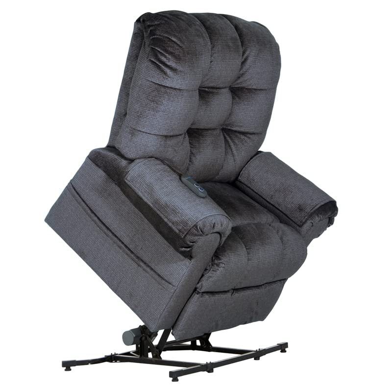 Catnapper Omni Power Lift Full Lay-Out Chaise Recliner-Ink