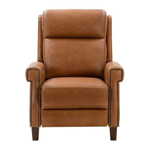 BarcaLounger Byron Big & Tall Power Recliner-Chaps-Saddle