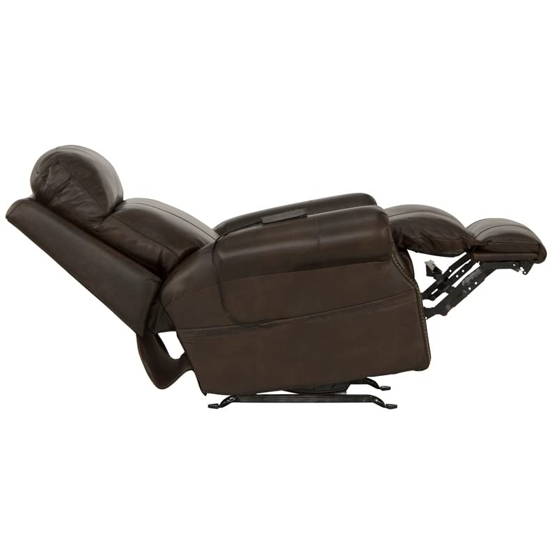 Catnapper Vito Power Headrest Power Rocker Recliner w/CR3 Heat/Massage/Lumbar- Cocoa