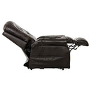 Catnapper Madison Power Lift Lay Flat Recliner w/Heat & Massage-Chocolate