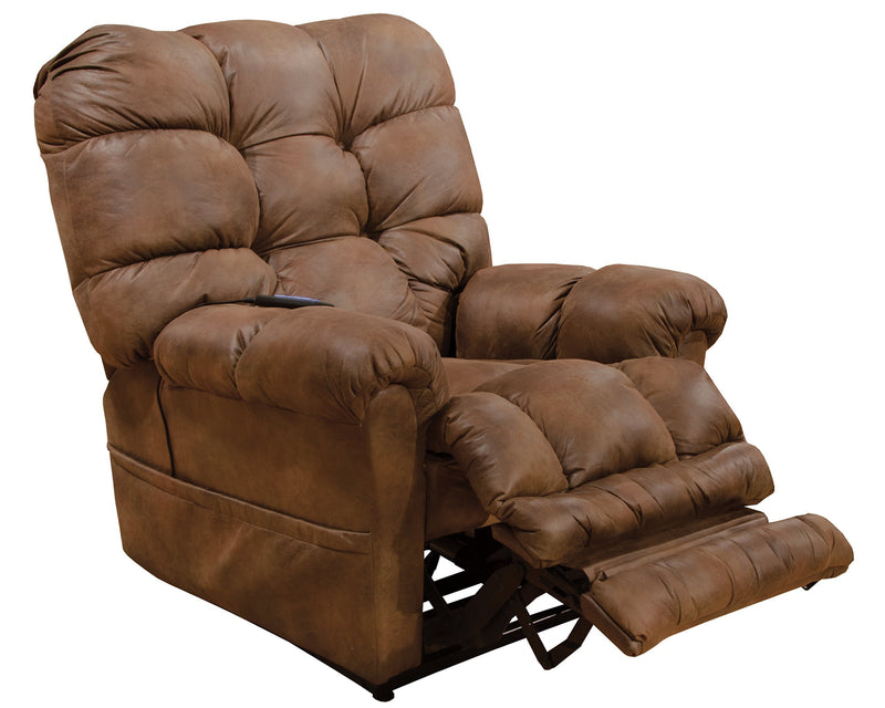 Catnapper Oliver Power Lift Recliner w/Dual Motor & Extended Ottoman-Sunset