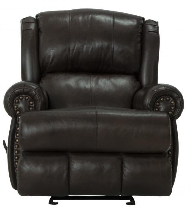 Catnapper Duncan Power Deluxe Lay Flat Recliner-Chocolate