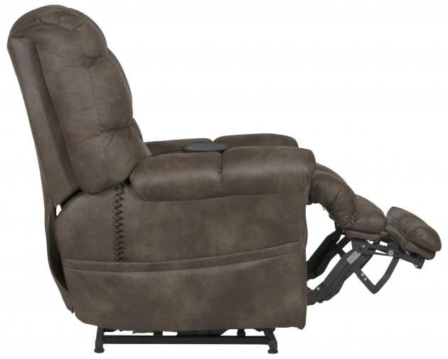 Catnapper Oliver Power Lift Recliner w/Dual Motor & Extended Ottoman-Dusk