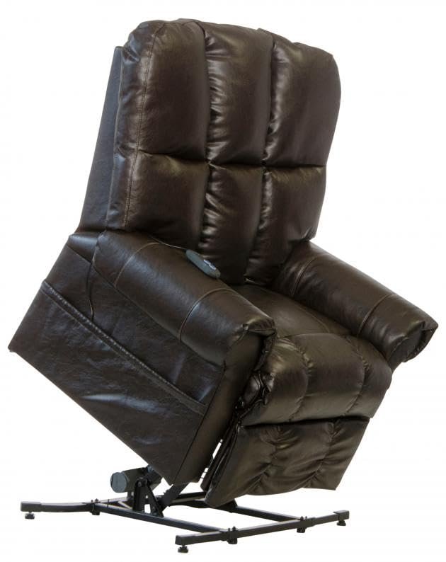 Catnapper Stallworth Power Lift Full Lay-Out Chaise Recliner-Godiva