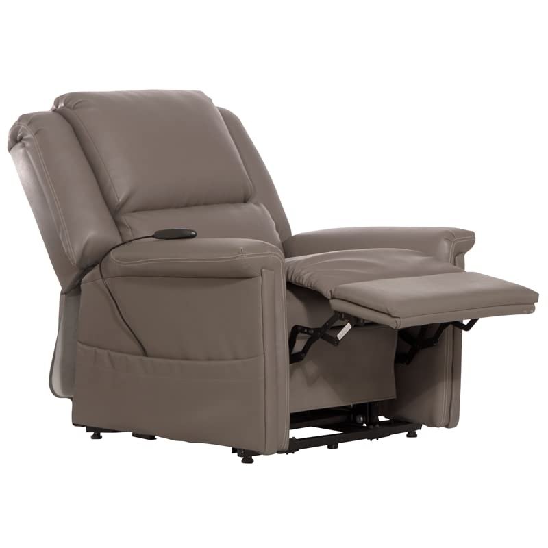 Catnapper Elsie Power Lift Lay Flat Recliner - Hospital Grade PU-Dove