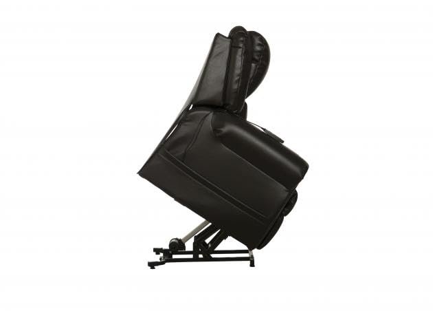 Catnapper Power Lift Power Headrest Lay Flat Recliner w/CR3 Heat & Massage-Espresso