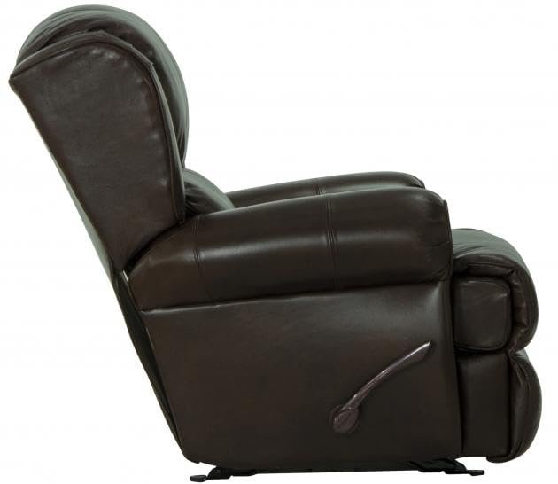 Catnapper Duncan Power Deluxe Lay Flat Recliner-Chocolate