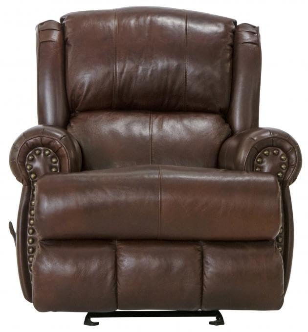 Catnapper Duncan Power Deluxe Lay Flat Recliner-Walnut