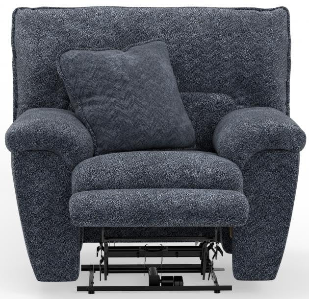 Catnapper Paxon Power Headrest Deep Seat Lay Flat Recliner-Smoke